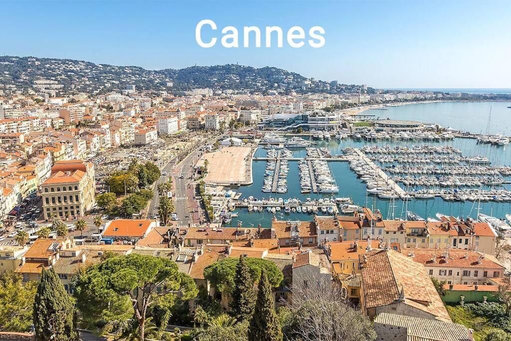 Claelle Appartment - 200M Beach Mandelieu Exterior foto